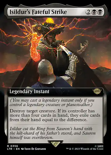 Isildur's Fateful Strike - ltr Spoiler