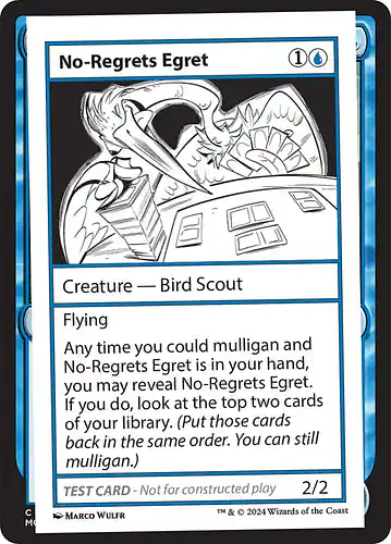 No-Regrets Egret - mb2 Spoiler