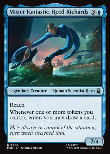 Mister Fantastic, Reed Richards - msh Spoiler