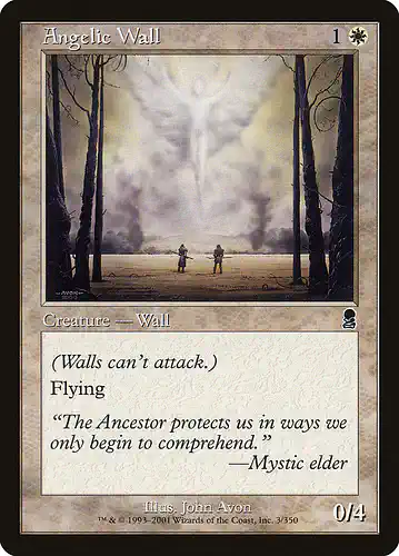 Angelic Wall - ody Spoiler