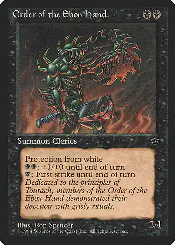 Order of the Ebon Hand - fem Spoiler