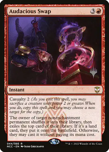 Audacious Swap - ncc Spoiler
