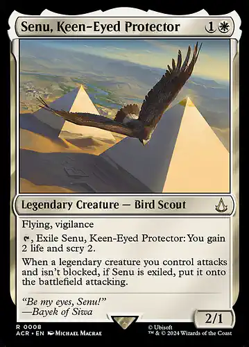 Senu, Keen-Eyed Protector - acr Spoiler