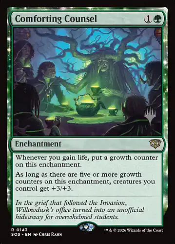 Comforting Counsel - sos Spoiler