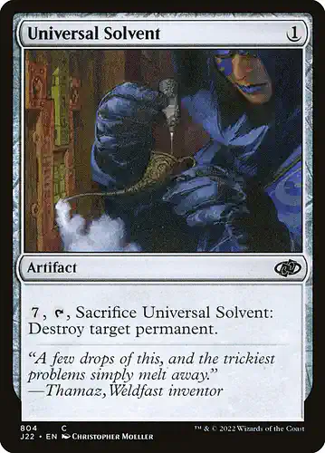 Universal Solvent - j22 Spoiler