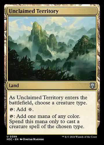 Unclaimed Territory - m3c Spoiler