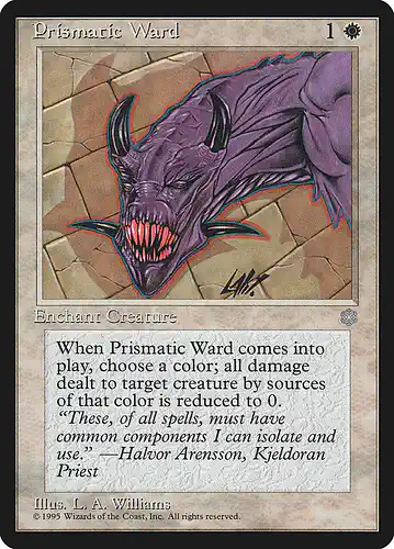 Prismatic Ward - ice Spoiler