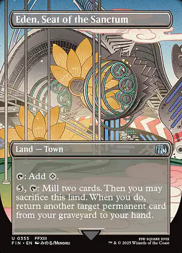 Eden, Seat of the Sanctum - fin Spoiler