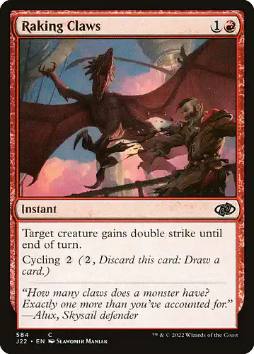 Raking Claws - j22 Spoiler