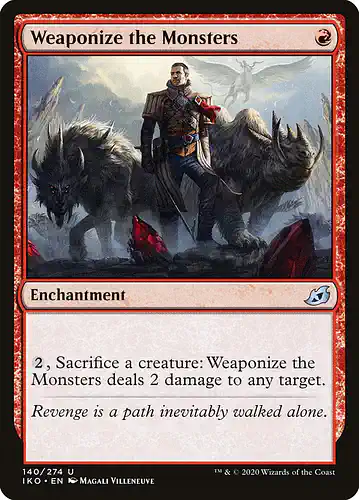 Weaponize the Monsters - iko Spoiler