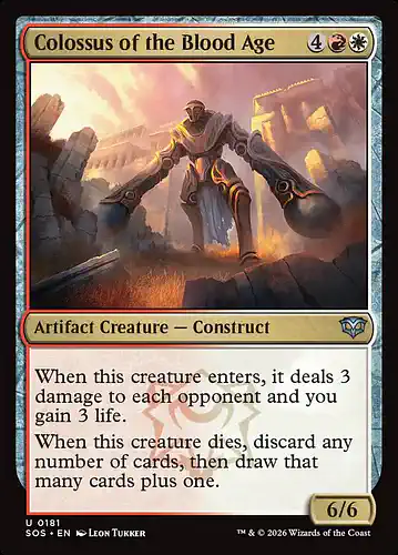 Colossus of the Blood Age - sos Spoiler