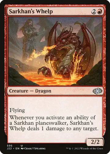 Sarkhan's Whelp - j22 Spoiler