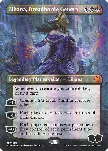 Liliana, Dreadhorde General - fdn Spoiler