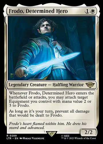 Frodo, Determined Hero - ltr Spoiler