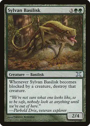 Sylvan Basilisk - 10e Spoiler