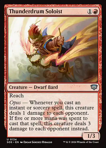 Thunderdrum Soloist - sos Spoiler