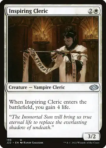 Inspiring Cleric - j22 Spoiler