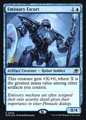 Emissary Escort - eoe Spoiler