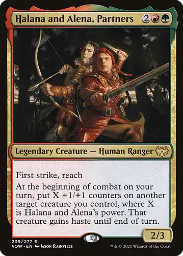 Halana and Alena, Partners - vow Spoiler