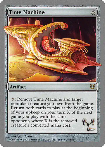 Time Machine - unh Spoiler
