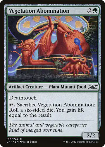 Vegetation Abomination - unf Spoiler