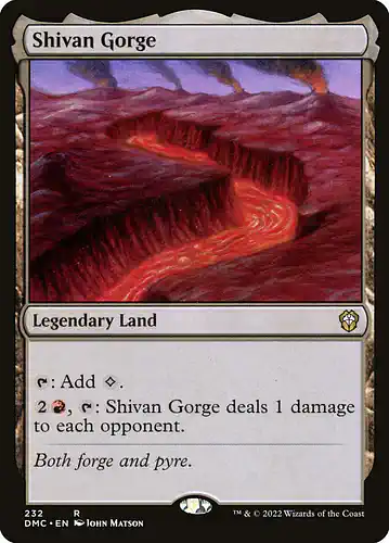 Shivan Gorge - dmc Spoiler