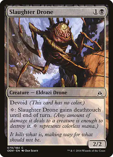 Slaughter Drone - ogw Spoiler