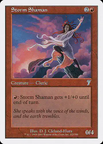 Storm Shaman - 7ed Spoiler
