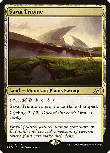 Savai Triome - iko Spoiler