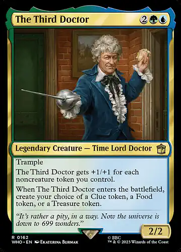 The Third Doctor - who Spoiler