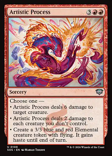 Artistic Process - sos Spoiler