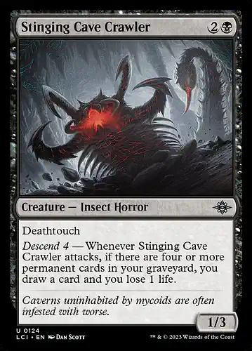 Stinging Cave Crawler - lci Spoiler