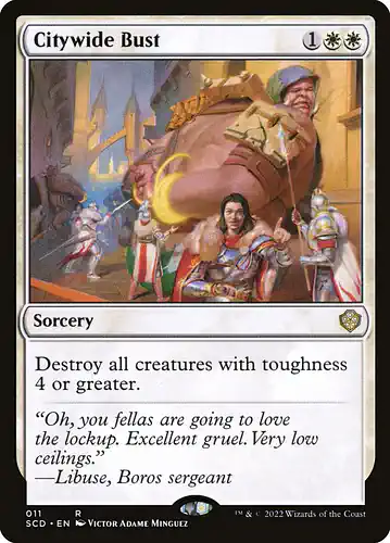 Citywide Bust - scd Spoiler