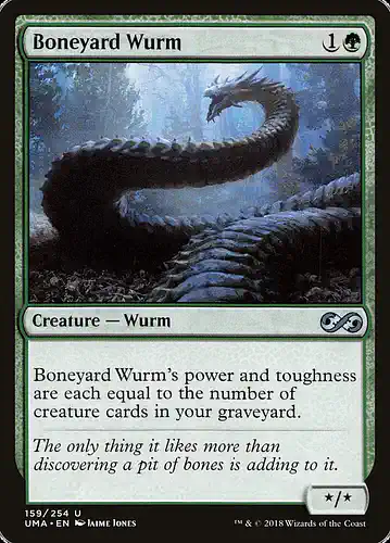 Boneyard Wurm - uma Spoiler