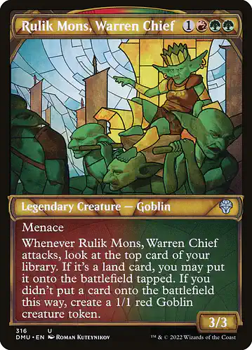 Rulik Mons, Warren Chief - dmu Spoiler