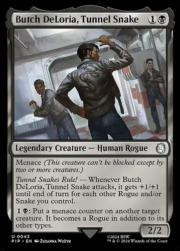 Butch DeLoria, Tunnel Snake - pip Spoiler