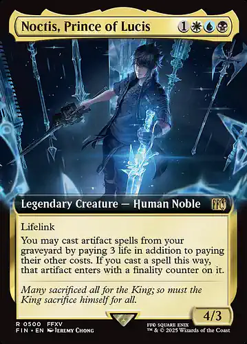 Noctis, Prince of Lucis - fin Spoiler
