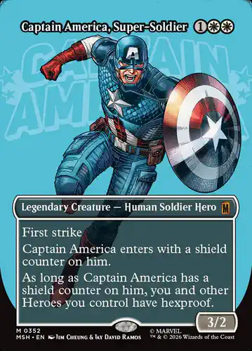 Captain America, Super-Soldier - msh Spoiler