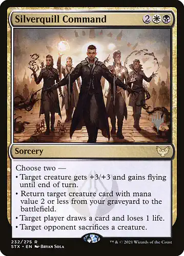 Silverquill Command - stx Spoiler