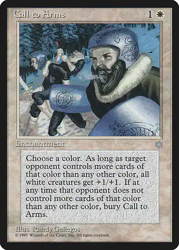 Call to Arms - ice Spoiler