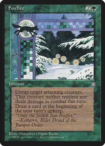Foxfire - ice Spoiler