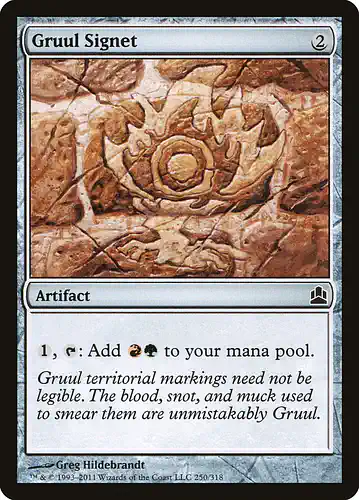 Gruul Signet - cmd Spoiler