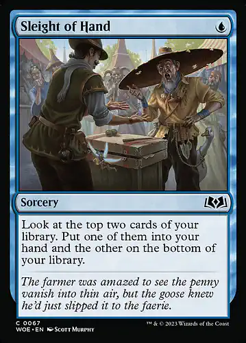 Sleight of Hand - woe Spoiler