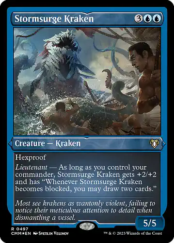 Stormsurge Kraken - cmm Spoiler
