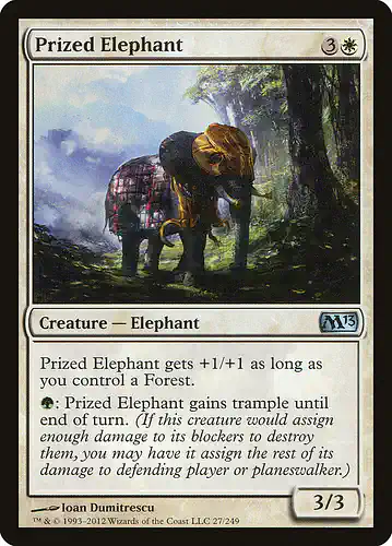 Prized Elephant - m13 Spoiler