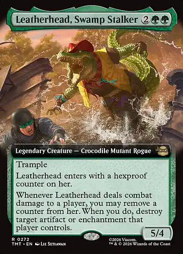 Leatherhead, Swamp Stalker - tmt Spoiler