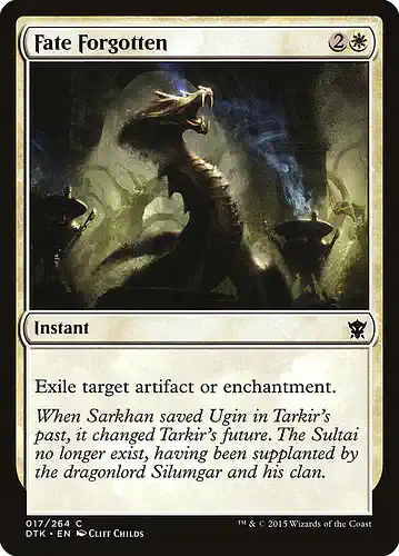 Fate Forgotten - dtk Spoiler