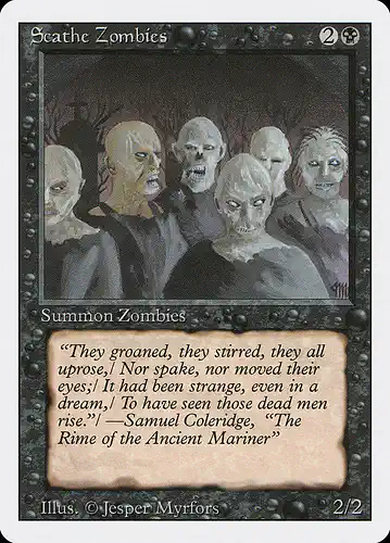 Scathe Zombies - 3ed Spoiler