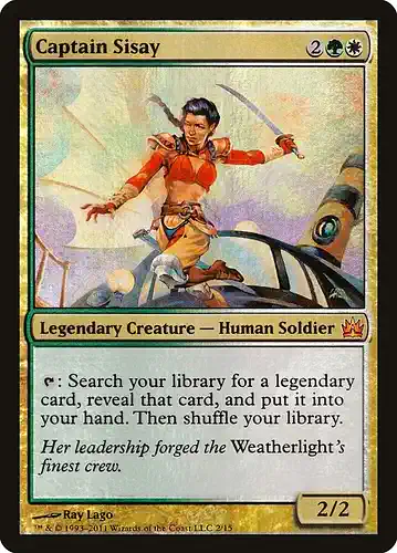 Captain Sisay - v11 Spoiler