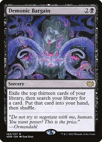 Demonic Bargain - vow Spoiler